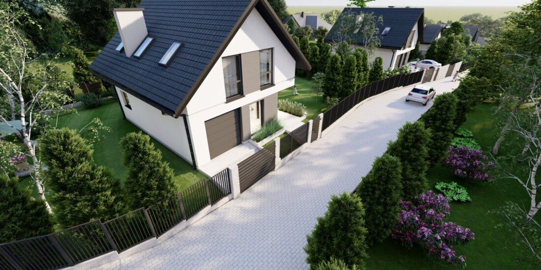 Jarowa House - Wizualizacja ulicy 2